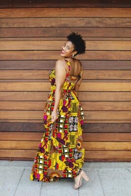 Two piece Ankara dress