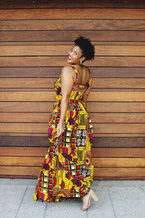 Two piece Ankara dress